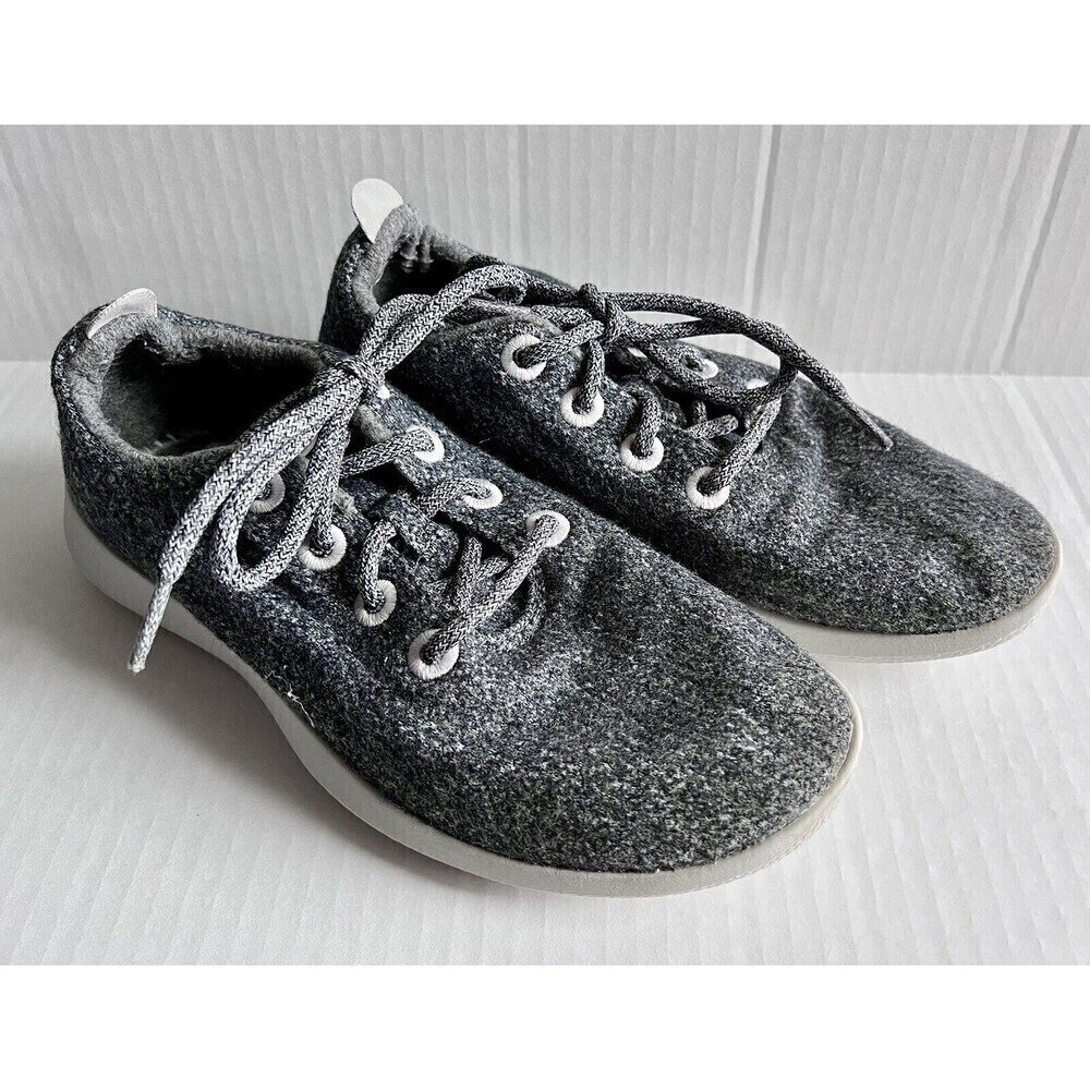 Allbirds Natural Grey Women’s Merino Wool Runners Size 9 Comfort Sneakers